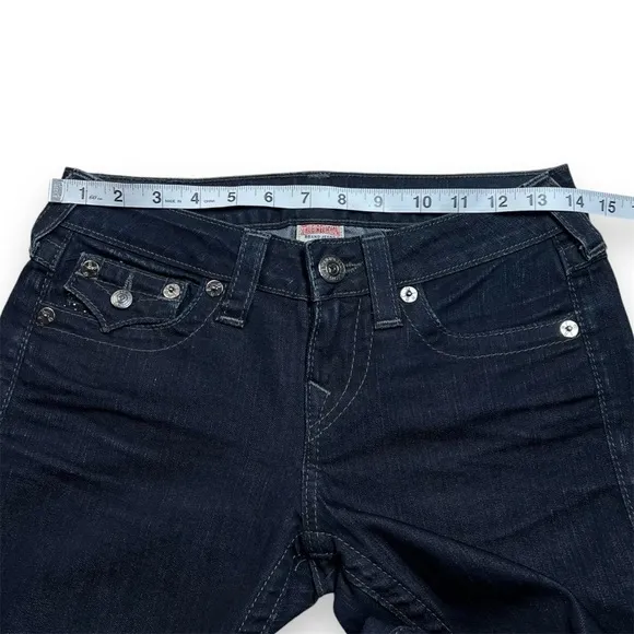 True Religion Womens 26 Sample Skinny Jeans Gwen Jodie Studded New Mid Rise Rare