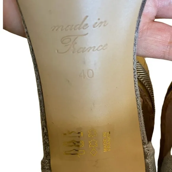 Twilight Zephyr silver leather sandals From Sundance size 40