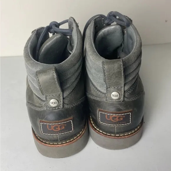 UGG AUSTRALIA CAPULIN LEATHER WATERPROOF BOOTS 1001584 VIBRAM SOLES SIZE 9