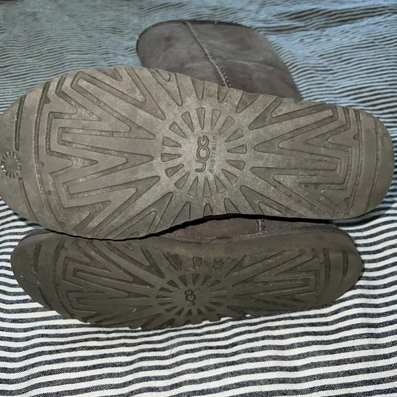 UGG Australia Gray Suede 5815 Classic Tall Boots size 8 Uggs
