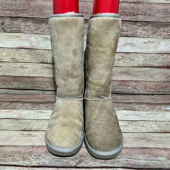 Ugg Beige Tall Classic Boots