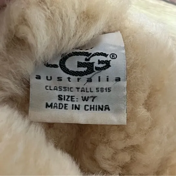 Ugg Beige Tall Classic Boots