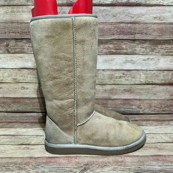 Ugg Beige Tall Classic Boots
