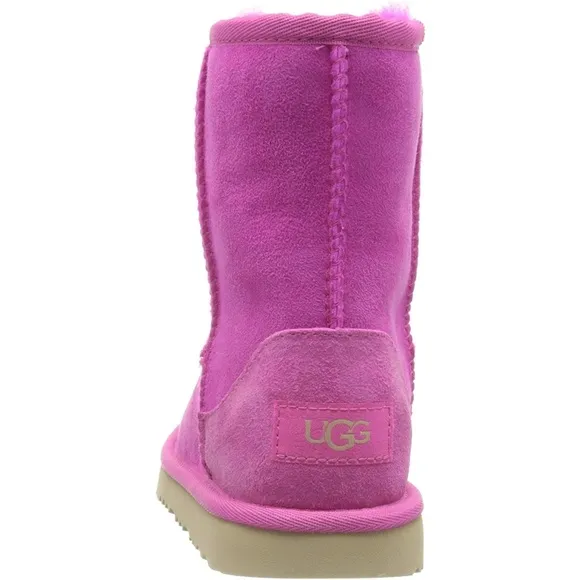 UGG Big Kids Classic II Boots Rock Rose Size 2K