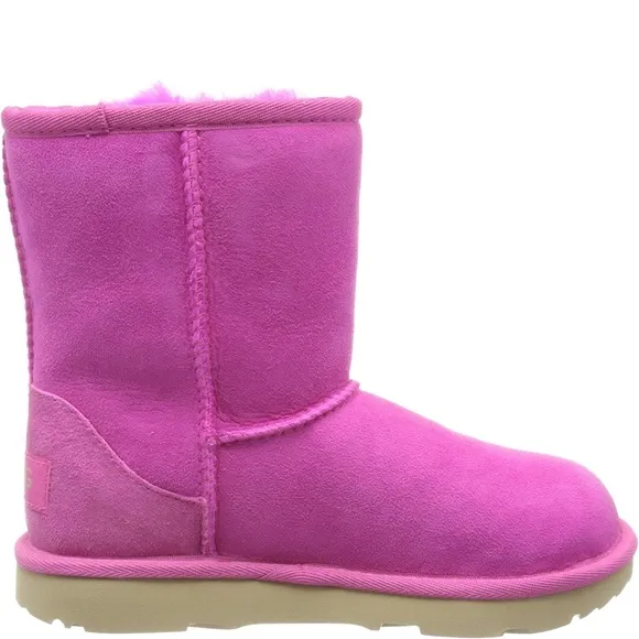 UGG Big Kids Classic II Boots Rock Rose Size 2K