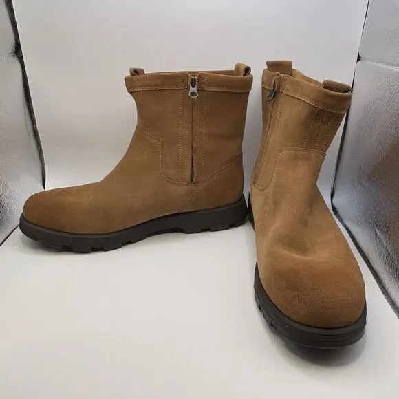UGG City Mini Men's Waterproof Boots Size 12 Brown New W/box