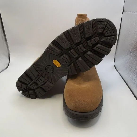 UGG City Mini Men's Waterproof Boots Size 12 Brown New W/box