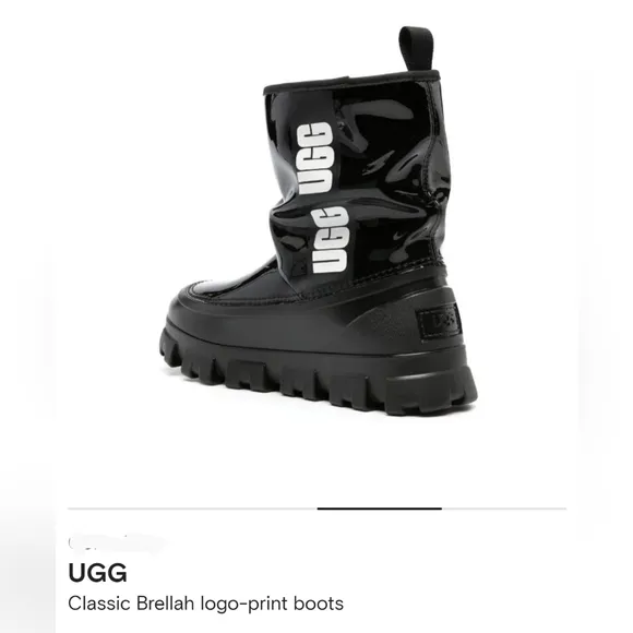 UGG classic Brellah logo print boots NEW