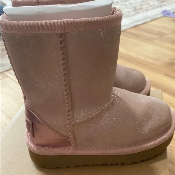 Ugg Classic II Shimmer Metallic Suede Boots