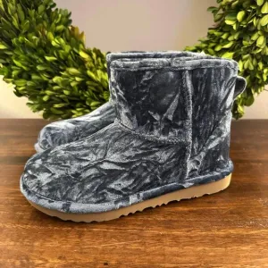UGG Classic Mini II Crushed‎ Velvet Boots 4