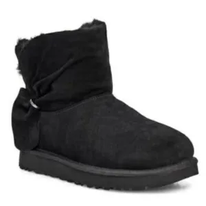 UGG | Classic Mini Twist Boots In Black Size 7 NEW In Box