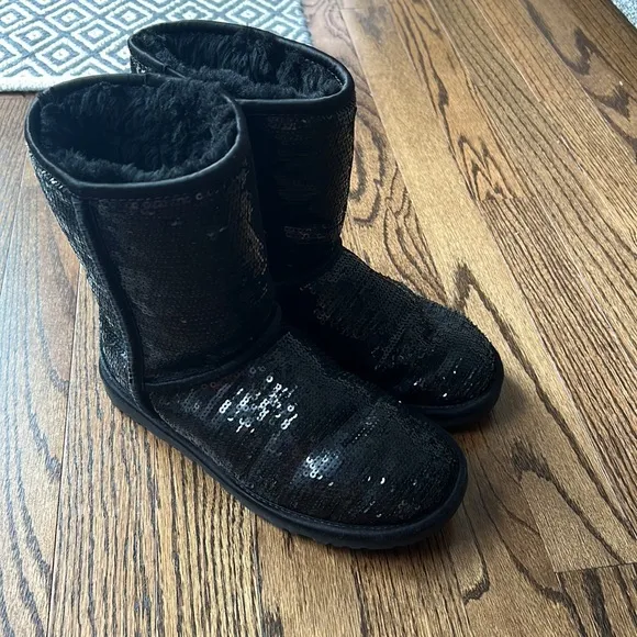 UGG Classic Short Cosmos Sequin Boots