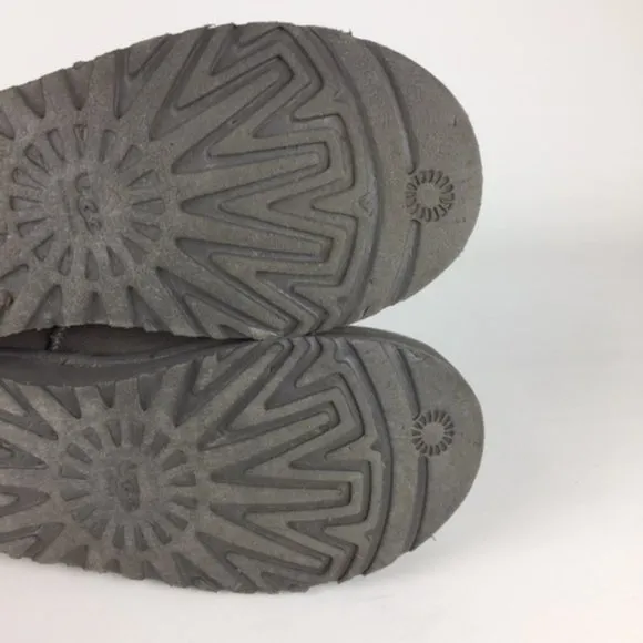 UGG Classic Tall II Suede Boots Gray F8004 size 5