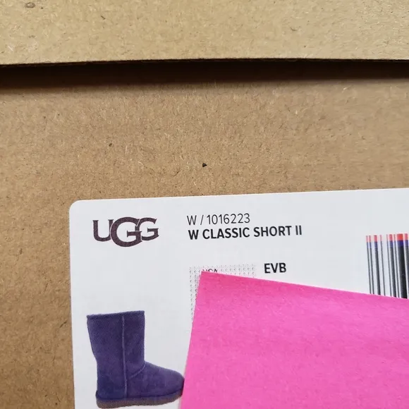 UGG Eve Blue Classic Short II  Boots