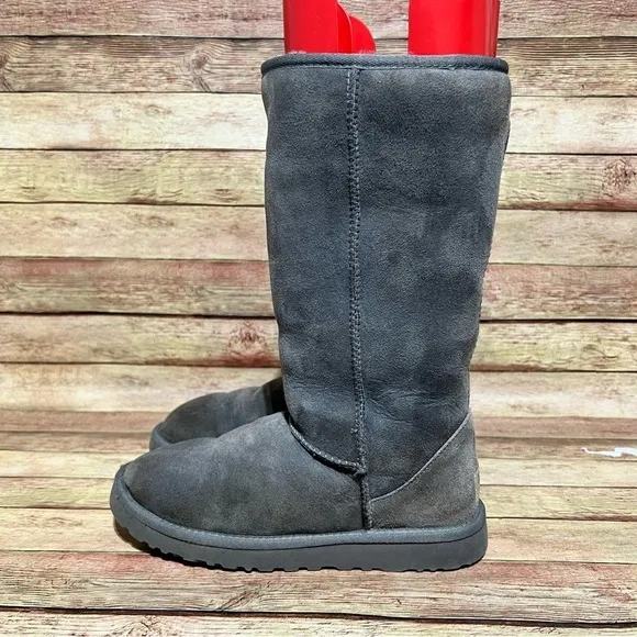 Ugg Grey Classic Tall Winter Boots