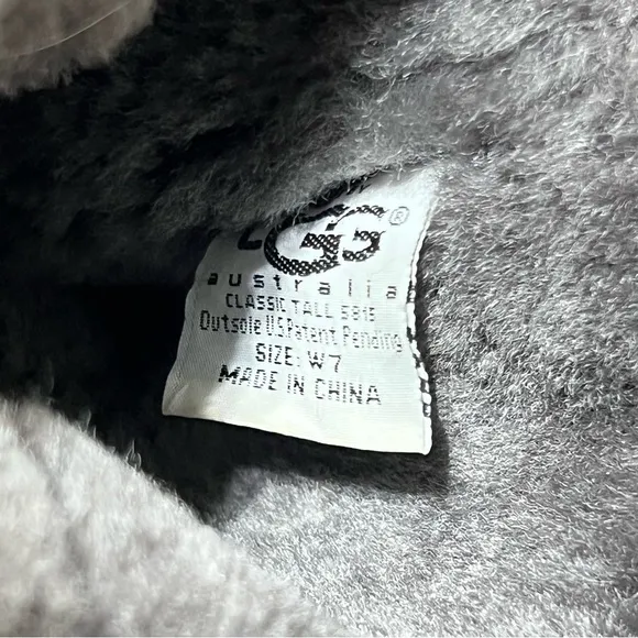 Ugg Grey Classic Tall Winter Boots