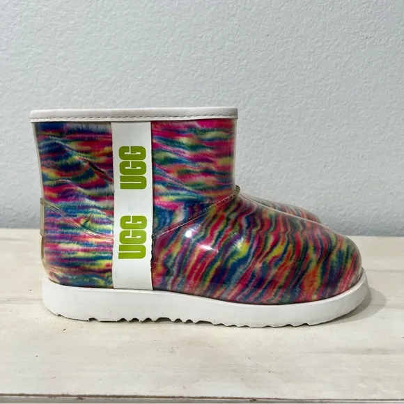 Ugg Multi Color Classic Clear Mini Boots