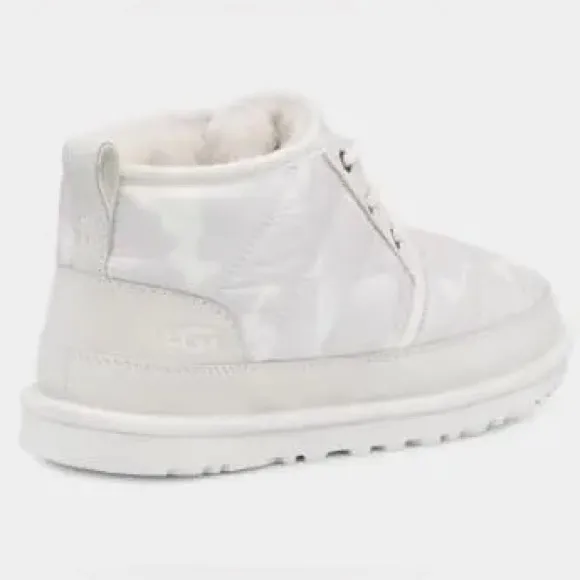UGG Neumel LTA Peace Camo Boot White Poppy Men's Classic Boots Size 10 US/ 43 EU