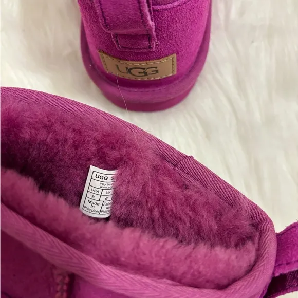 UGG Ultra classic mini boots mangosteen
