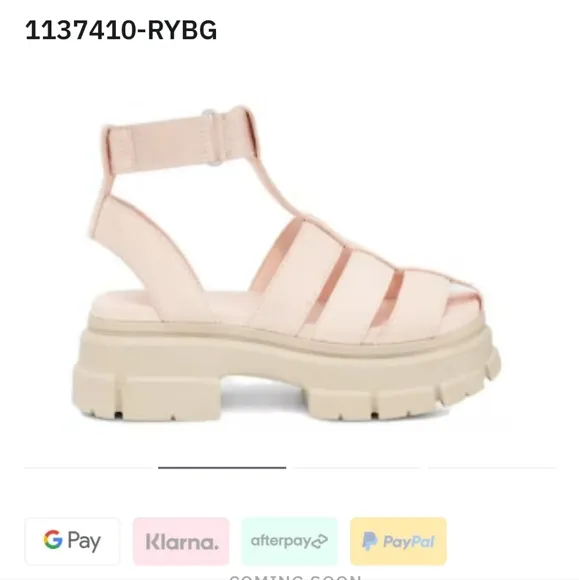 UGG Women's Ashton Heritage Braid Sandal  new