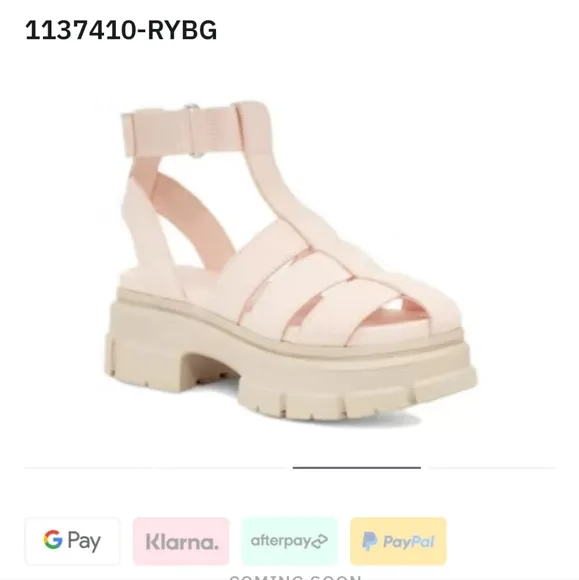 UGG Women's Ashton Heritage Braid Sandal  new