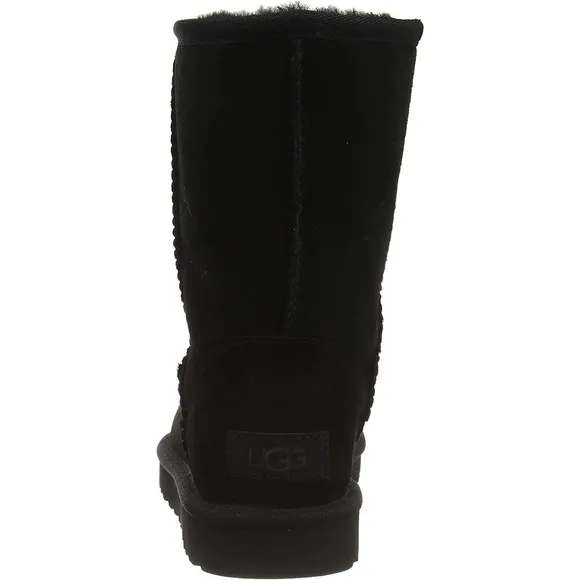 UGG Womens Classic Short II Boots Black Size 6