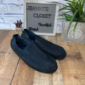 Ugg Australia Men’s Upshaw Navy Blue Driver Mocs Slip-On Loafers