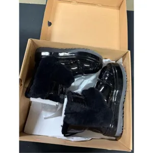 Ugg Black Classic Chillapeak Shine Boots 9