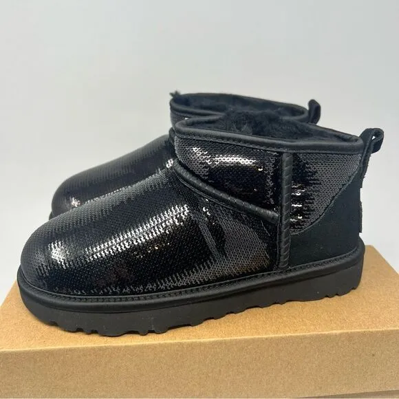 UGG Classic Mini Mirror Ball Boots