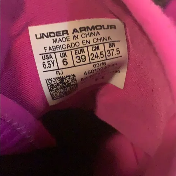 Under Armour Curry 2.5 basketball used