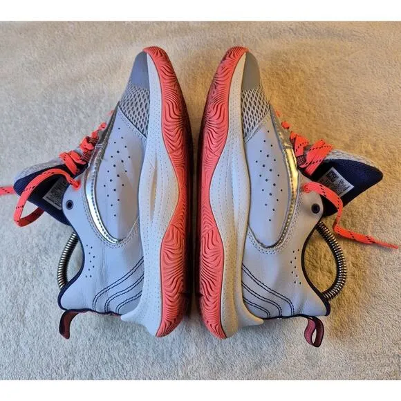 Under Armour NBA Basketball Sneakers Steph Curry 3Z6 Grey Red Kids Youth Size 4Y