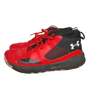 Under Armour Youth Red Size 7Y Camo Soles Basketball Sneakers Shoes
