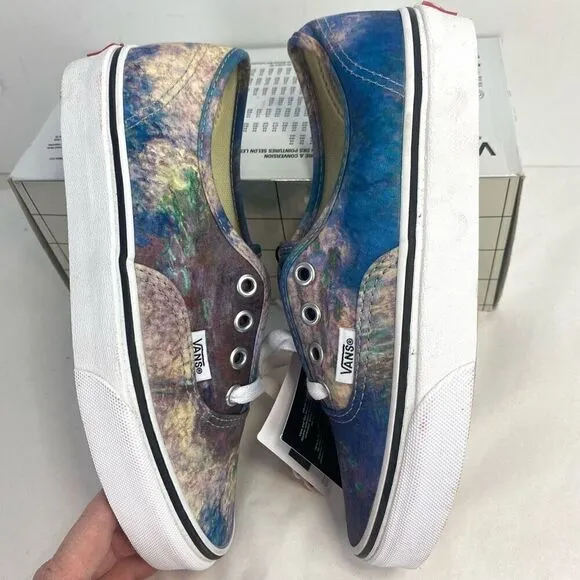 VANS Authentic MoMA Claude Monet Water Lilies Art Sneakers Shoes Limited Edition