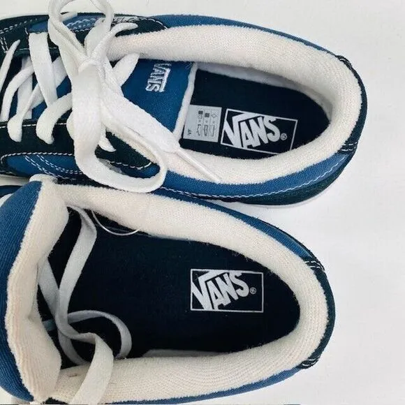 Vans Bearcat Sk8‎ Youth Size 5.5 Navy/Black Skater Fat Tongue