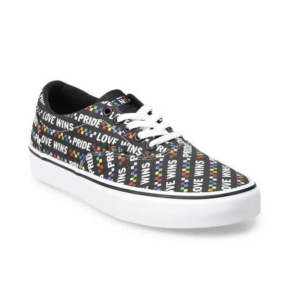 Vans Doheny Pride Shoes Sneakers Love Wins 721356 LGBTQ Skater Men Size 11.5 NWB