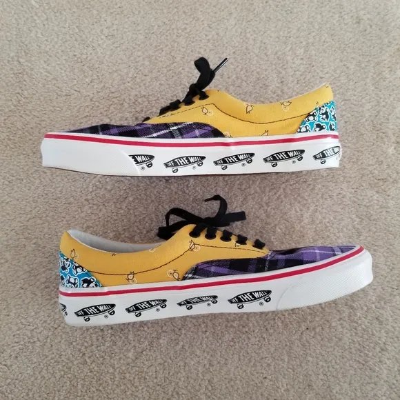 Vans Era 95 DX Anaheim Factory Panda Tartan Sneakers Size Mens 9 Ladies 10.5