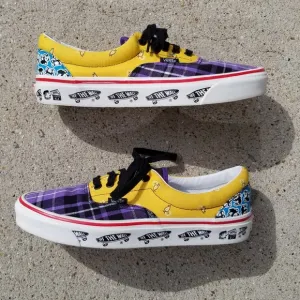 Vans Era 95 DX Anaheim Factory Panda Tartan Sneakers Size Mens 9 Ladies 10.5