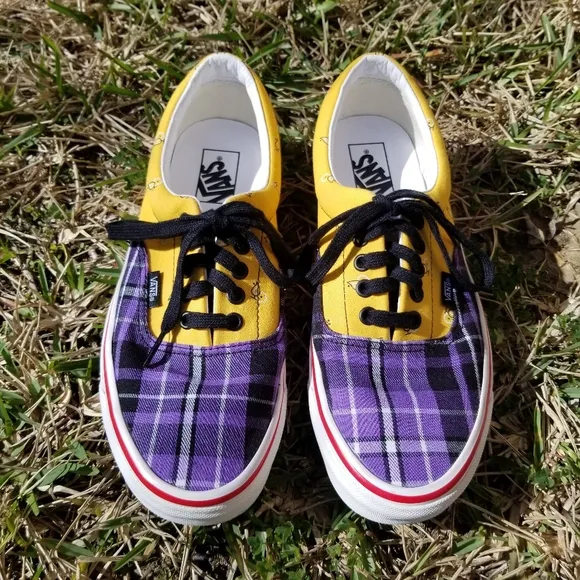 Vans Era 95 DX Anaheim Factory Panda Tartan Sneakers Size Mens 9 Ladies 10.5