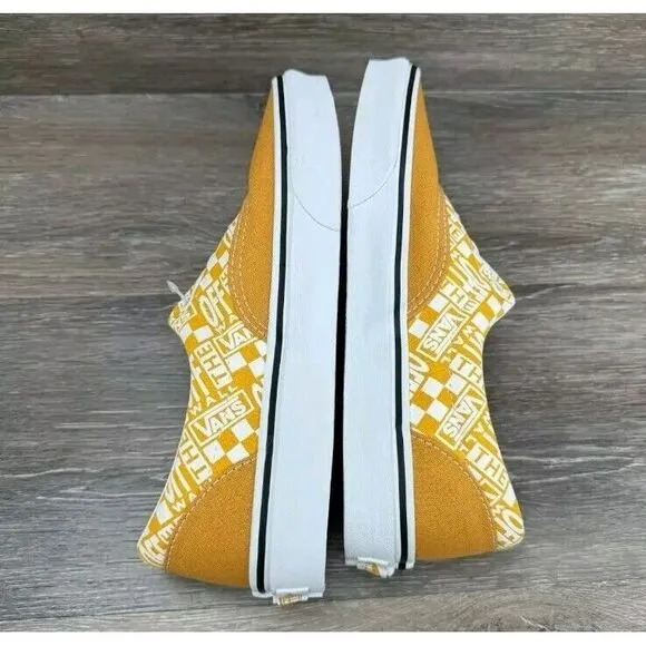 VANS Era Off The Wall Golden Nugget New With Box &amp;Tag Sneakers Skater Sz9.5 #551