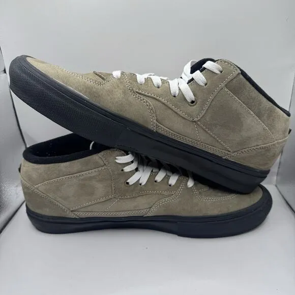 Vans Half Cab Skate Classics Brown Pig Suede Mens 13 Skater Y2K Grunge Retro