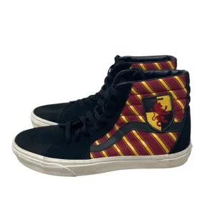 Vans Harry Potter Gryffindor Hi Top Sneakers Mens 11 Skater Burgundy Gold