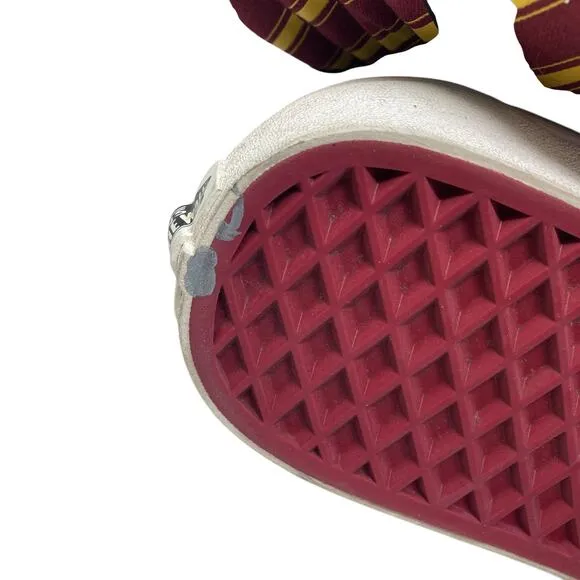 Vans Harry Potter Gryffindor Hi Top Sneakers Mens 11 Skater Burgundy Gold