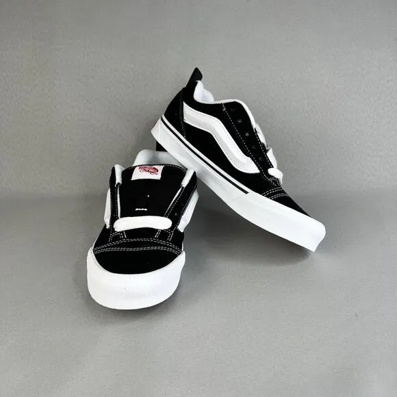 Vans Knu Skool Sneakers Black / White Shoes Unisex Off The Wall Sz M5.5/W7