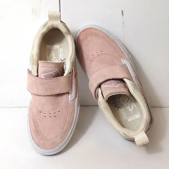VANS Kyle Walker Pro 2 Rose Pink Suede Cush Skate Sneakers Y4 W5.5