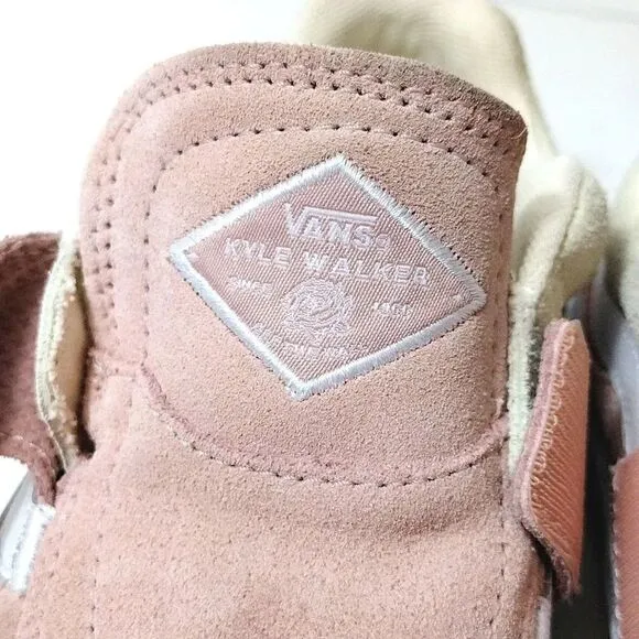VANS Kyle Walker Pro 2 Rose Pink Suede Cush Skate Sneakers Y4 W5.5