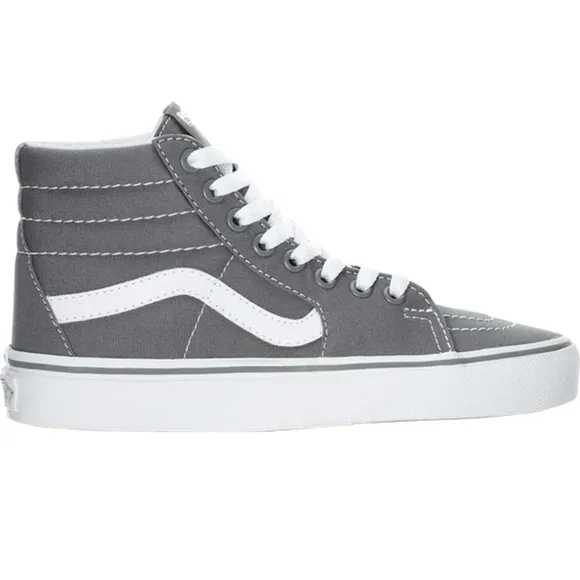Vans Off The Wall SK8-HI Frost Grey Men's 9.5 Skateboarding High Top Sneakers