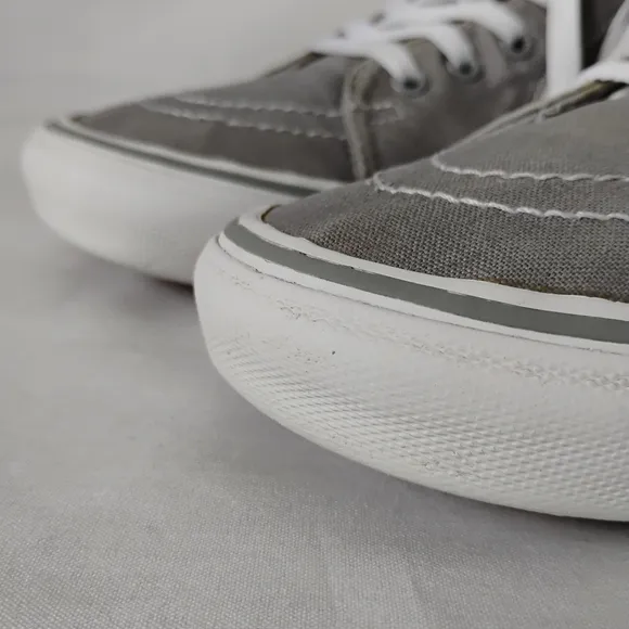 Vans Off The Wall SK8-HI Frost Grey Men's 9.5 Skateboarding High Top Sneakers
