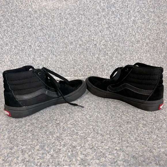 Vans Off The Wall SK8 Hi Pro Men's 5.5 Shoes Triple Black UltraCush Sneakers