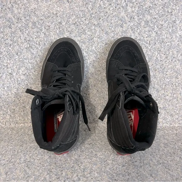 Vans Off The Wall SK8 Hi Pro Men's 5.5 Shoes Triple Black UltraCush Sneakers