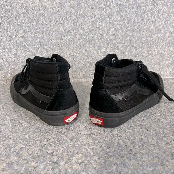 Vans Off The Wall SK8 Hi Pro Men's 5.5 Shoes Triple Black UltraCush Sneakers